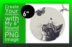 Cute Cat Art: Circle &amp; Coaster Collection Product Image 1