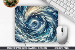 Mouse Pad Sublimation, Christmas Mouse Pad PNG Design Product Image 1