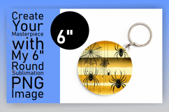 Dynamic Circle Design Coaster Template , Halloween Product Image 1