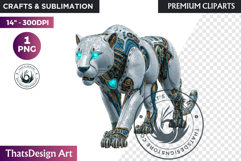 Steampunk Winter Fantasy Sublimation Graphics PNG clipart Product Image 1