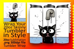 Feline Fantasyland: Pastel Sublimation Tumblers Product Image 1