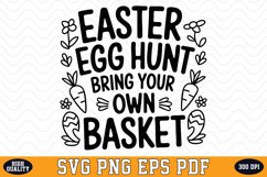 Easter Egg Hunt SVG Design | SVG Cut files Product Image 1