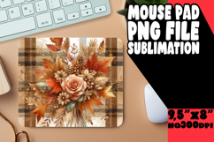 JOYFUL desk pad Sublimation Art, Autumn Flower Product Image 1