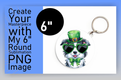 Stylish Circle Design for Keychains , St Patrick Product Image 1