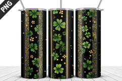 3D St Patrick&#039;s Day Tumbler Wrap| Sublimation Design Product Image 3