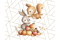 Woodland Apple Orchard Festival PNG Fall Clipart Product Image 2