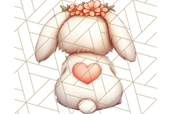Cute Back View Sitting Animal Clipart PNG From Behind Product Image 2