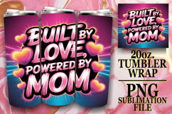 Joyful vibes 20oz tumbler wrap, Mother's Day Product Image 1
