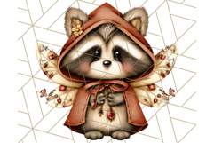 Halloween Fairy Animal Clipart PNG, Cute Spooky Creatures Product Image 2