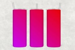 Ombre Gradient Tumbler Wrap Sublimation Product Image 1