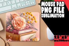 Unique Desk Mat Sublimation Magic, Books Product Image 1