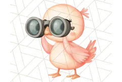 Jungle Safari Animals PNG Cute Pastel Wild Animal Clipart Product Image 2