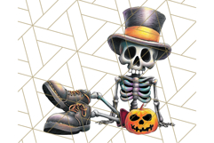 Halloween Monster Clipart PNG, Cute Spooky Characters Product Image 2