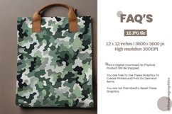 Seamless Camouflage Digital Papers, Military Pattern Product Image 2