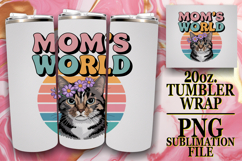 SWEET MOMENTS 20oz TUMBLER WRAP, Cat Lover Product Image 1