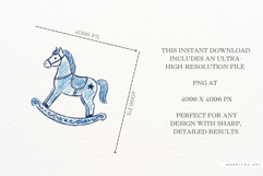 Hand-Drawn Nursery Clipart Product Image 7