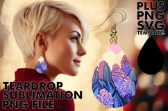 Teardrop Beauty with Patterns Product Image 1