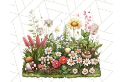 Whimsical Woodland Animals and Nature PNG, Forest Animals Product Image 2