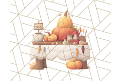 Woodland Autumn Animals PNG Clipart for Fall &amp; Harvest Product Image 2