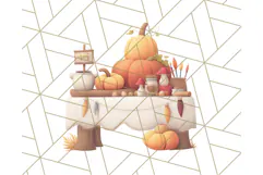 Woodland Autumn Animals PNG Clipart for Fall & Harvest Product Image 2