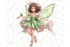 Pastel Fairy Clipart PNG, Cute Fantasy Fairy Digital Art Product Image 2