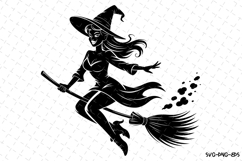 Witch Svg | Halloween Svg | Svg Cut Files Product Image 1