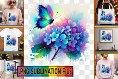 Cheerful PNG TSHIRT Designs, Butterfly Product Image 1