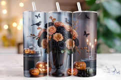 Halloween Tumbler Wrap | Sublimation | Tumblers Product Image 1