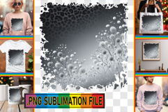 Sweet TSHIRT Art Ideas PNG, Leopard Prints Product Image 1