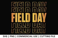 Field Day SVG | Stacked SVG Product Image 1