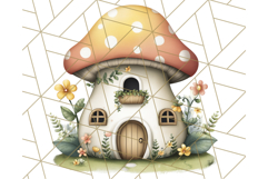 Whimsical Fairy Village Clipart PNG for Kids, Fairytales Png Product Image 2