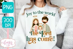 Christmas nativity PNG sublimation, Christmas Christian PNG Product Image 1