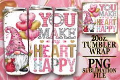 Cozy Dreams 20oz tumbler wrap, Valenines Product Image 1