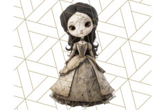 Creepy Dolls Clipart PNG Haunted Toy Characters Product Image 2