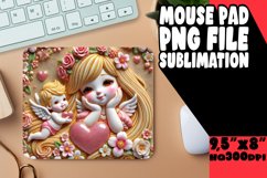 CHEERFUL DESK MAT ARTISTIC MAGIC, 3D Cupid Product Image 1