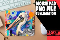 Abstract Bird Sublimation Pad Product Image 1
