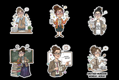 Funny Teacher Stickers Product Image 6