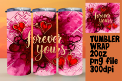 Stylish 20oz Tumbler Template , Love Product Image 1