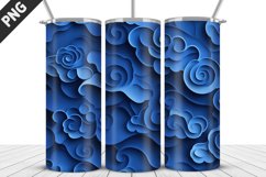 Flowers Tumbler Wrap | Sublimation Design | Tumble PNG Product Image 1