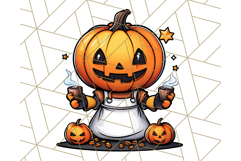 Monster Café Halloween PNG Clipart, Coffee Holiday Clip Art Product Image 2