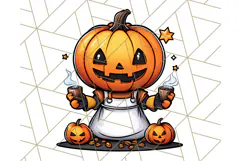 Monster Café Halloween PNG Clipart, Coffee Holiday Clip Art Product Image 2