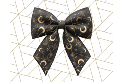 Halloween Bow Clipart, Bright Holiday Ribbon PNG Product Image 2