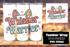 GRACEFUL 20oz Tumbler Wrap , Cat Quote Product Image 1