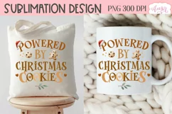 Powered by Christmas cookies PNG, Cute Christmas PNG Product Image 5