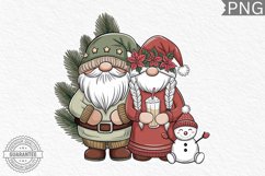 Christmas Gnome Sublimation - Clipart PNG Bundle Product Image 7