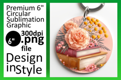 Cute Circle PNG for Coasters , Books Product Image 1