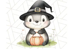Halloween Animal Costumes PNG, Cute Spooky Animals Clipart Product Image 2