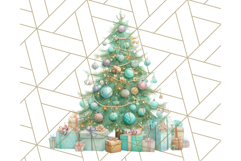 Cozy Christmas Clipart, Santa and Friends PNG Graphics Product Image 2