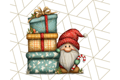 Christmas Gnome Clipart, Holiday Gnomes PNG Illustrations Product Image 2