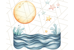 Under the Sea Nursery Clipart, Ocean Animals PNG Product Image 2